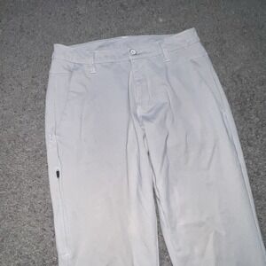 BYLT Everyday Pant 2.0 Men 32x30 Ivory Wrinkle Free Stretch Performance